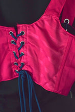 Load image into Gallery viewer, Rewoked Adidas Brand Corset Top
