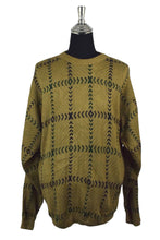 Load image into Gallery viewer, Checkered Arrow Pattern Knitted Jumper
