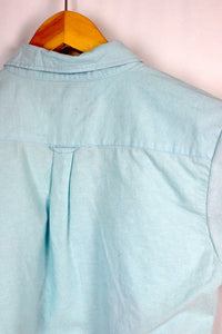 Reworked Crop Ralph Lauren Brand Top