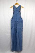 Load image into Gallery viewer, Floral Detailed Denim Overalls

