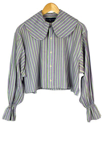 Reworked Ralph Lauren Brand Crop Top
