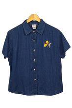 Load image into Gallery viewer, 90s Winnie The Pooh Denim Blouse
