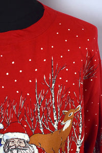 Santa's Animals Sweatshirt