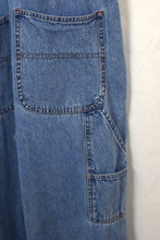 Load image into Gallery viewer, Floral Detailed Denim Overalls
