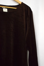 Load image into Gallery viewer, Brown Velvet Dress

