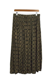 Abstract Shape Print Skirt