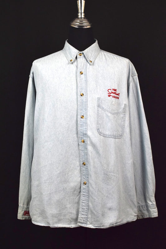 1998 The Simpsons Denim Shirt