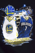 Load image into Gallery viewer, Warriors vs Magic NBA T-shirt
