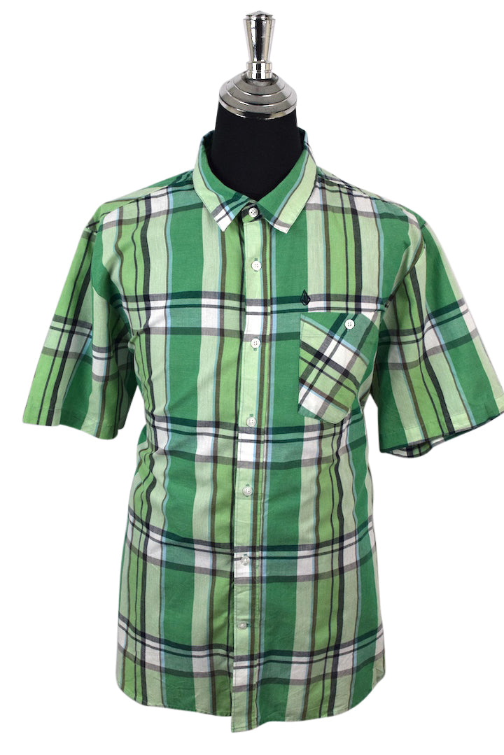 Volcom Brand Checkered Shirt