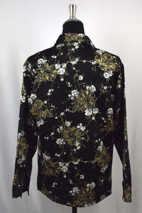 60s/70s Floral Print Shirt