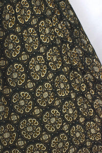 Abstract Shape Print Skirt