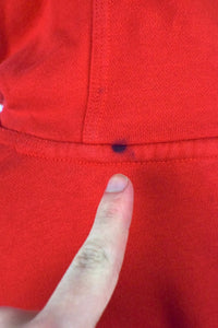 Red Nike Brand Hoodie