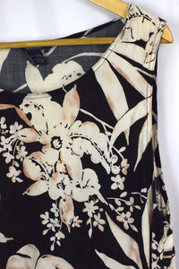 Floral Print Sleeveless Dress
