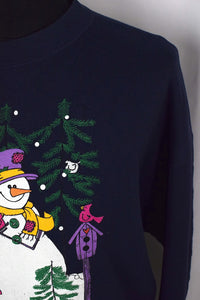 80s/90s Snowman Sweatshirt