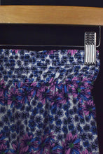 Load image into Gallery viewer, Striped Floral Print Skirt

