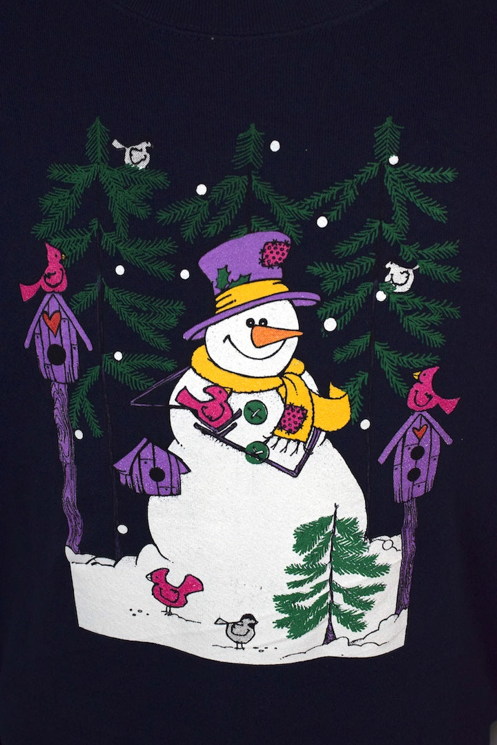 80s/90s Snowman Sweatshirt