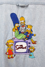Load image into Gallery viewer, 1998 The Simpsons Denim Shirt
