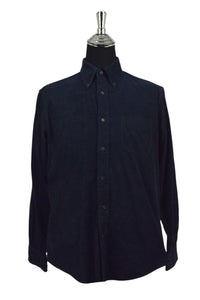 Navy Corduroy Shirt