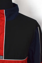 Load image into Gallery viewer, Black Blue and Pink Jacket
