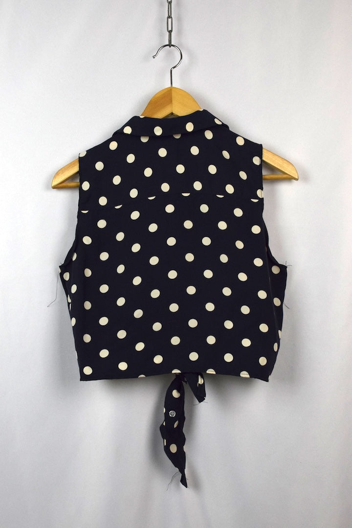 20 Polka Dot Print Blouse