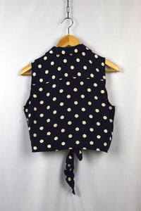 20 Polka Dot Print Blouse