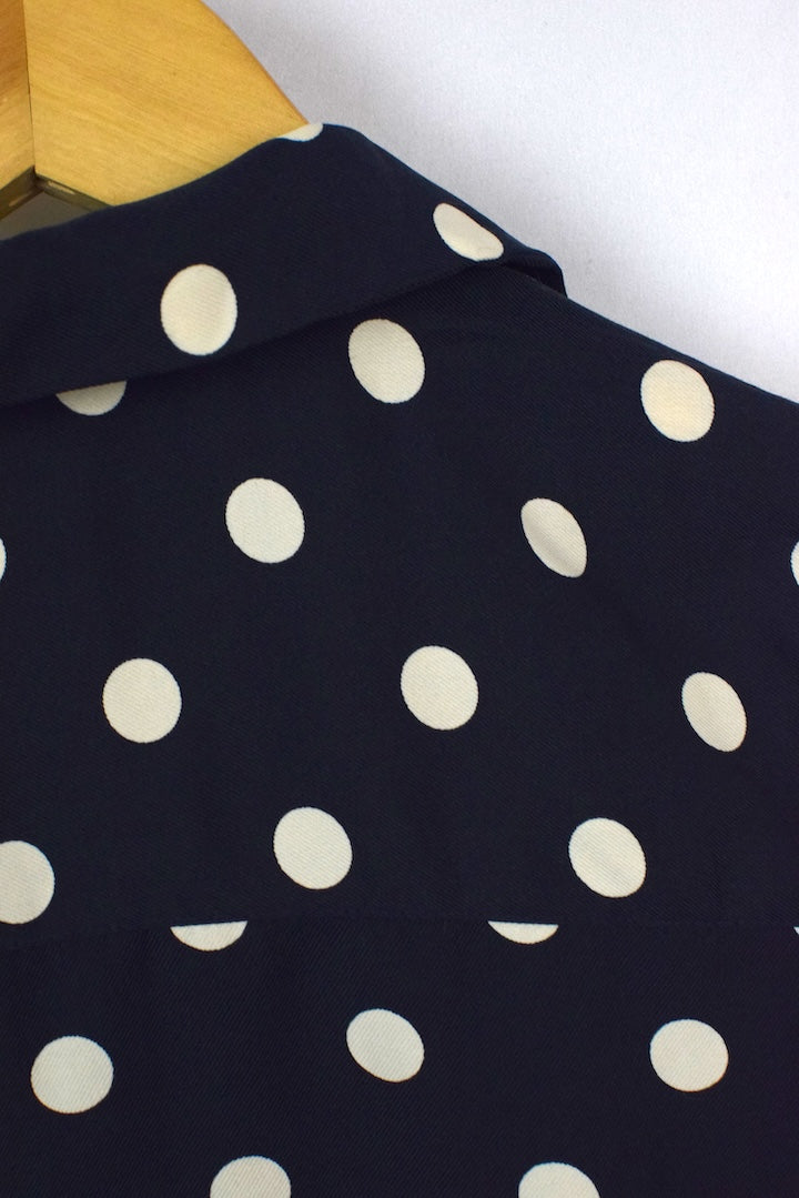 20 Polka Dot Print Blouse