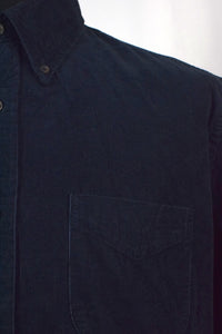 Navy Corduroy Shirt