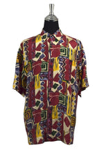 Load image into Gallery viewer, Silk Abstract Print Shirt
