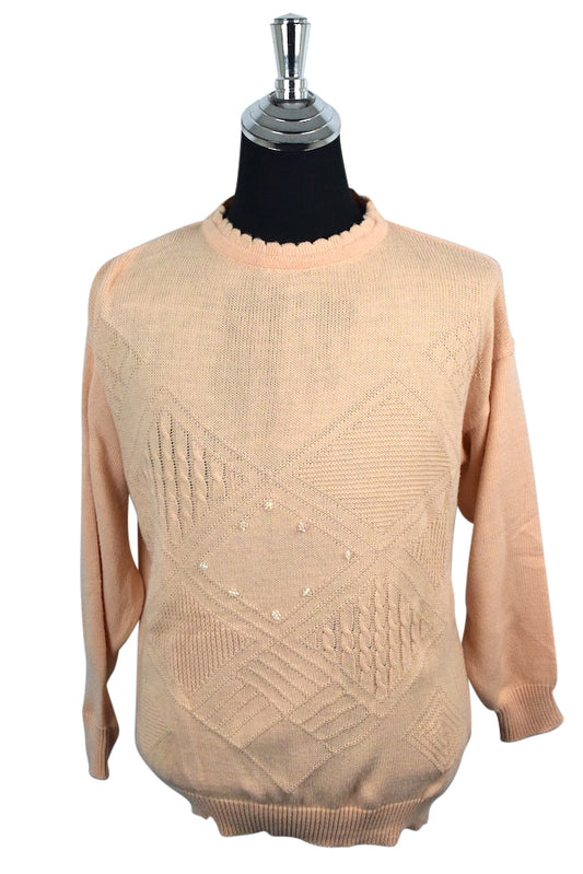 Peach Knitted Jumper