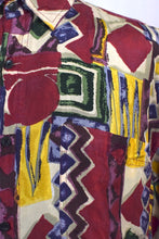Load image into Gallery viewer, Silk Abstract Print Shirt
