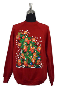 80s/90s Christmas Tree Sweatshirt