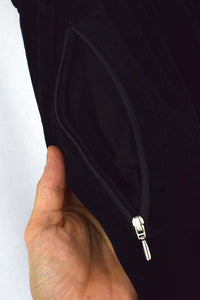 Black Velvet Pants