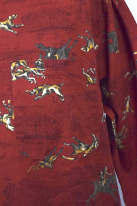 Elk & Dog Print Shirt