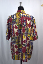 Load image into Gallery viewer, Silk Abstract Print Shirt
