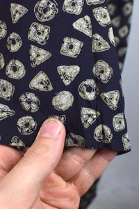 Abstract Print Party Shirt