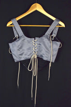 Load image into Gallery viewer, Reworked Nike Brand Corset Top
