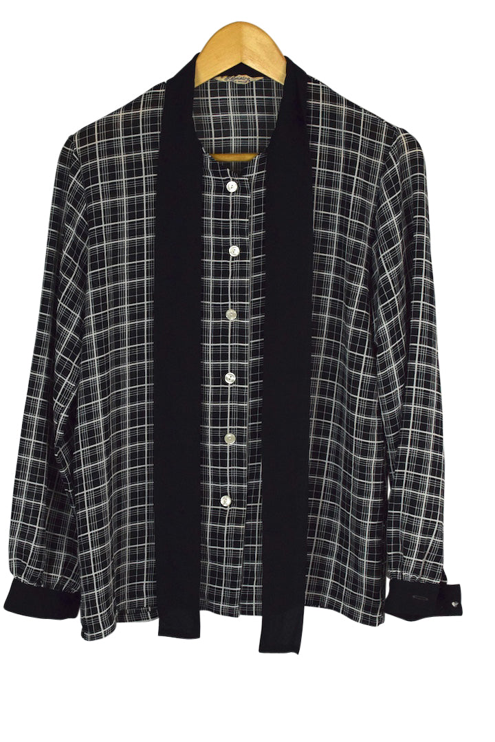 Checkered Blouse