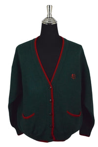 Green Knitted Cardigan