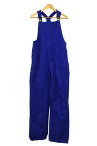 Blue denim Overalls