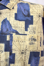 Load image into Gallery viewer, Beige Nautical Print Shirt
