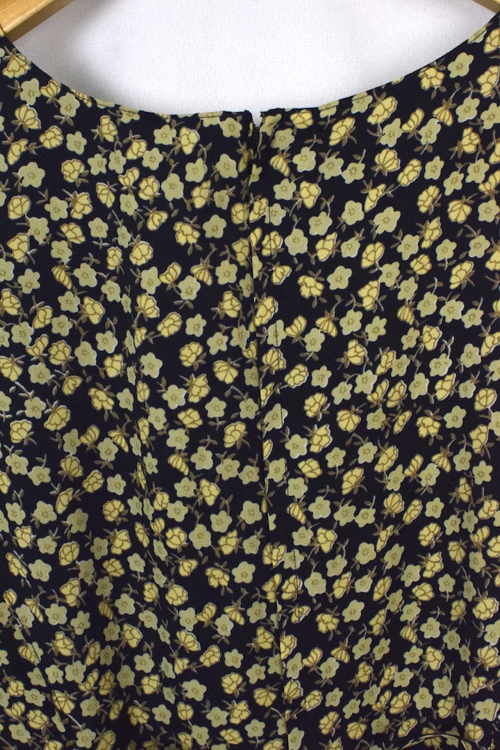 Reworked Floral Print Dress