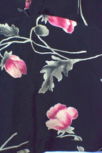 Load image into Gallery viewer, Reworked Floral Print Tie Up Top
