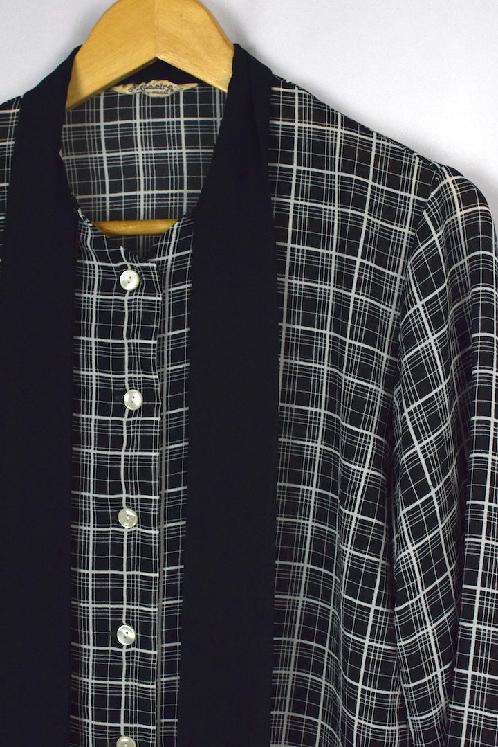Checkered Blouse