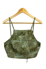 Load image into Gallery viewer, Reworked Abstract Print Tie-Up Top
