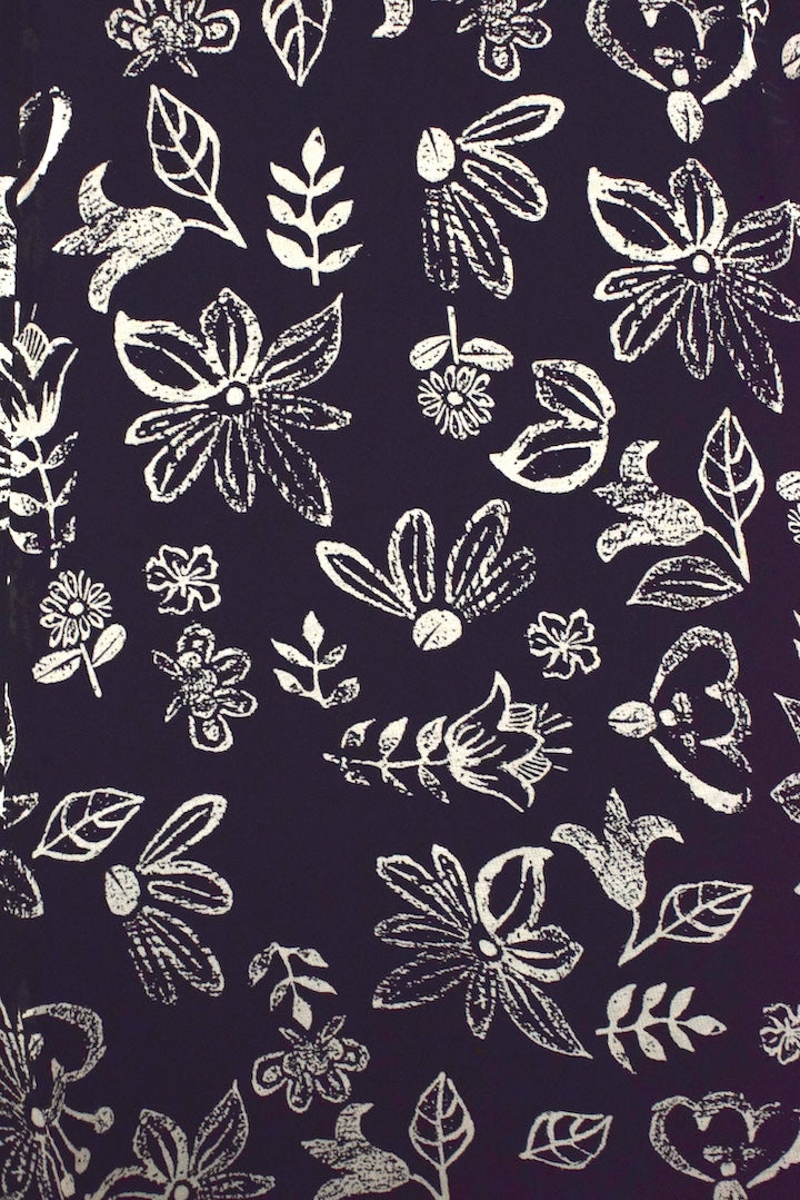 Abstract Print Skirt