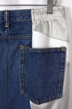 Load image into Gallery viewer, Reworked Nike Brand Denim Track-Skirt
