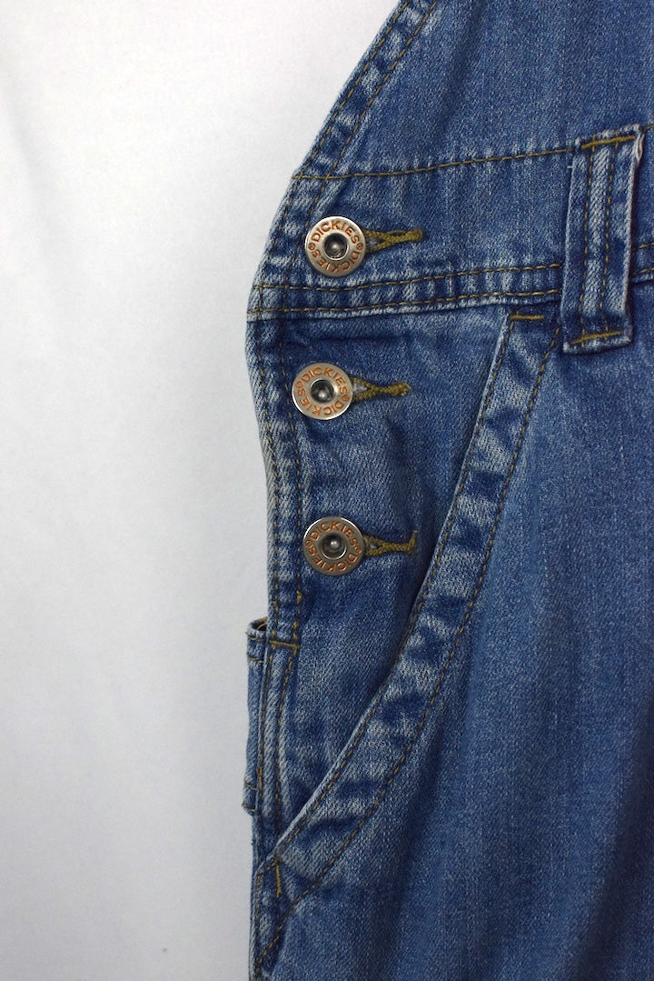 Dickies Brand Long Denim Overalls