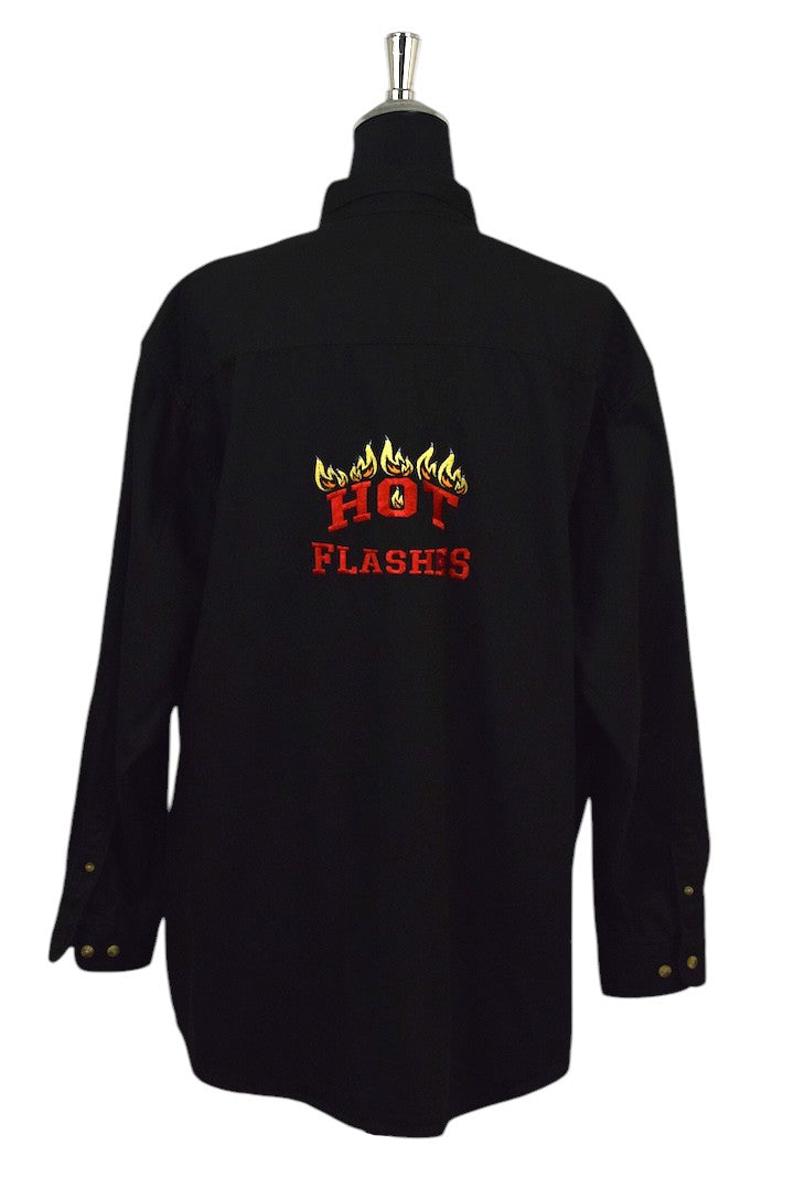Hot Flashes Denim Shirt
