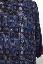 Load image into Gallery viewer, Blue Tile Print Shirt
