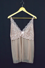 Load image into Gallery viewer, Reworked Beige Slip Top
